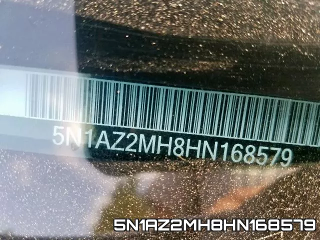 5N1AZ2MH8HN168579 фото 10