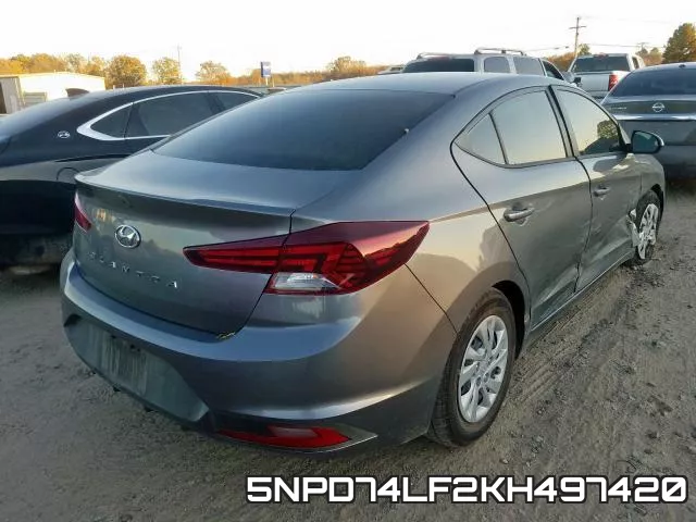 5NPD74LF2KH497420 фото 5