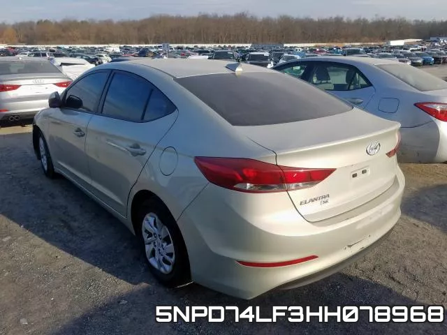5NPD74LF3HH078968 фото 4