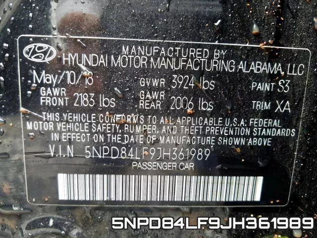 5NPD84LF9JH361989 фото 2