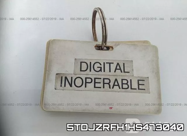 5TDJZRFH1HS473040 фото 8