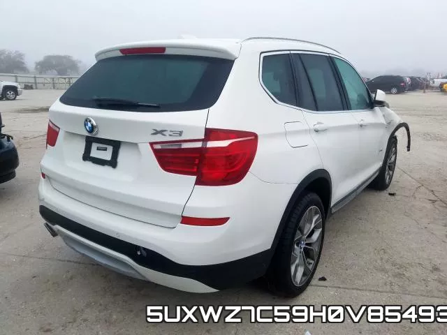 5UXWZ7C59H0V85493 фото 5