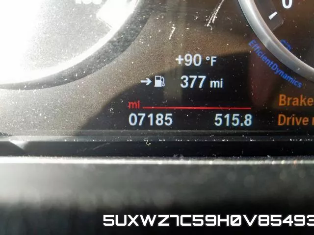5UXWZ7C59H0V85493 фото 9