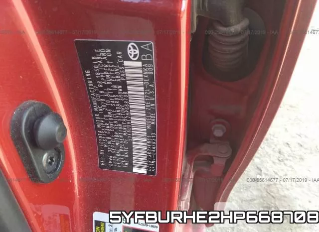 5YFBURHE2HP668708 фото 10