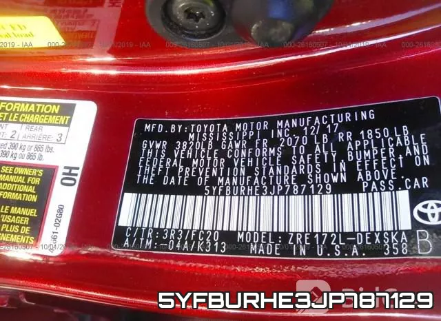5YFBURHE3JP787129 фото 10