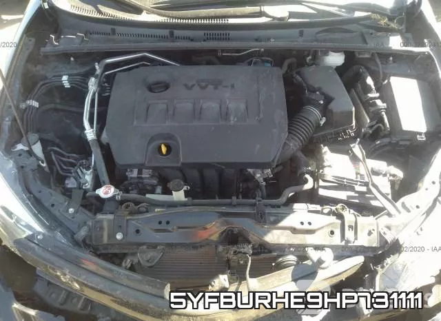 5YFBURHE9HP731111 фото 2
