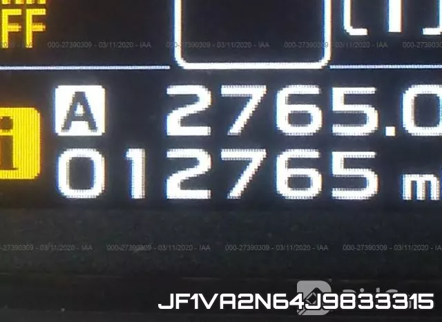 JF1VA2N64J9833315 фото 8