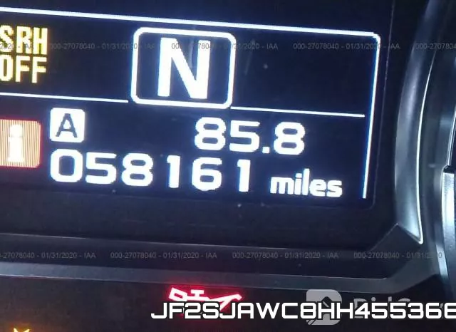 JF2SJAWC8HH455366 фото 8
