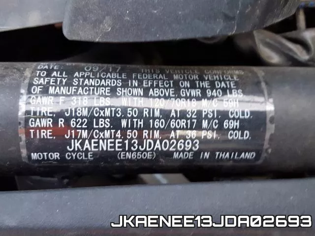 JKAENEE13JDA02693 фото 2