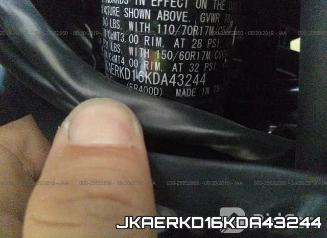 JKAERKD16KDA43244 фото 2