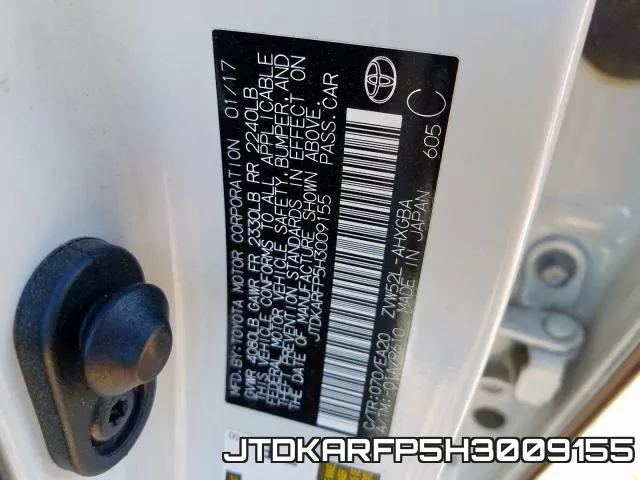 JTDKARFP5H3009155 фото 2