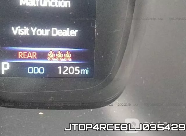 JTDP4RCE8LJ035429 фото 8