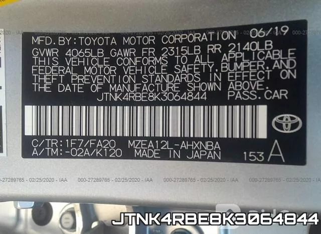 JTNK4RBE8K3064844 фото 10