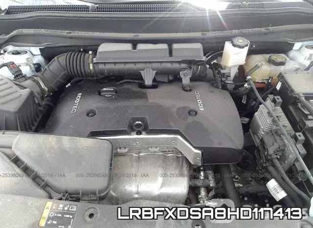 LRBFXDSA8HD117413 фото 2