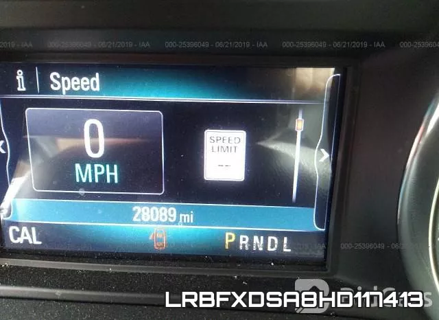 LRBFXDSA8HD117413 фото 8