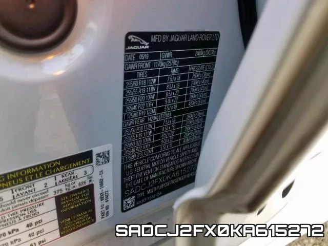 SADCJ2FX0KA615272 фото 2