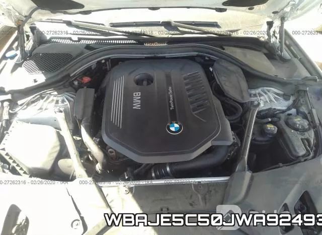 WBAJE5C50JWA92493 фото 2