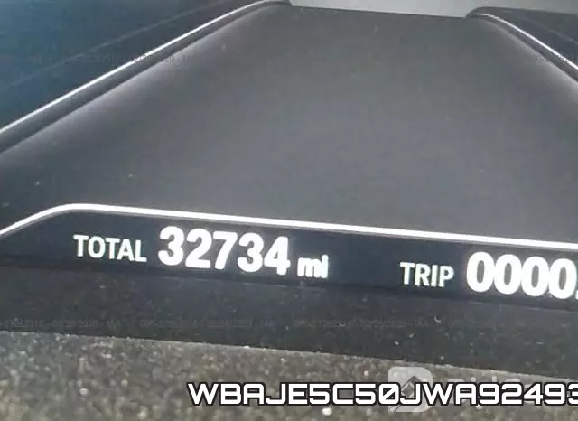 WBAJE5C50JWA92493 фото 8