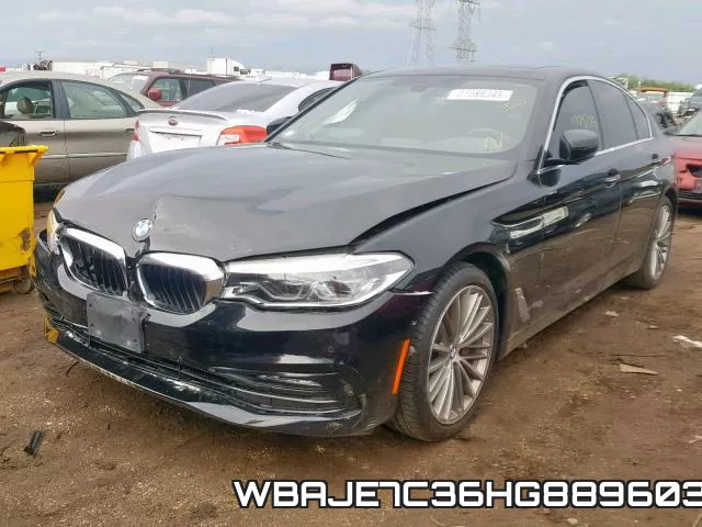 WBAJE7C36HG889603 фото 3