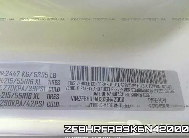 ZFBHRFAB3K6N42000 фото 10