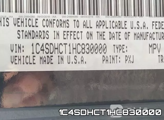 1C4SDHCT1HC830000 фото 10