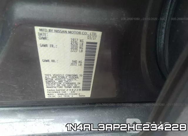 1N4AL3AP2HC234228 фото 10