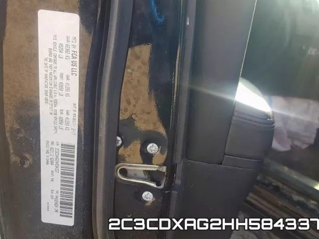 2C3CDXAG2HH584337 фото 2
