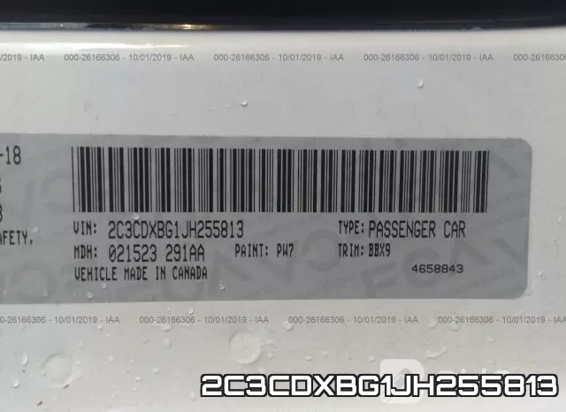 2C3CDXBG1JH255813 фото 10