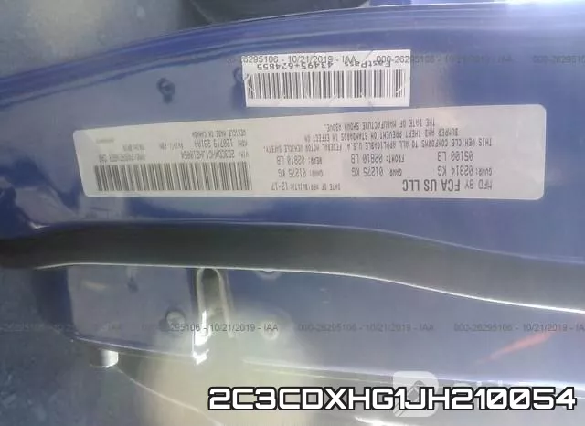 2C3CDXHG1JH210054 фото 10