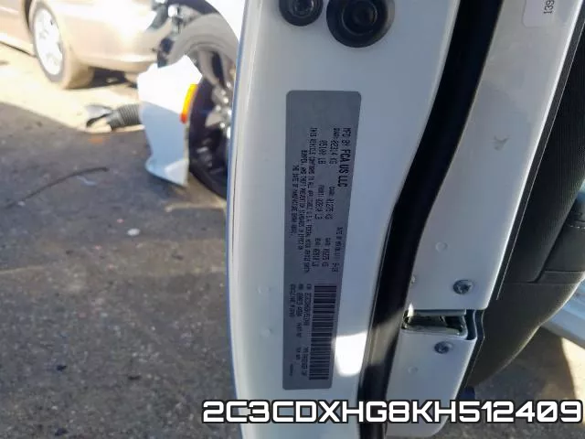 2C3CDXHG8KH512409 фото 2