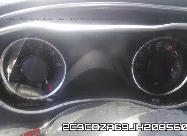 2C3CDZAG9JH208560 фото 8