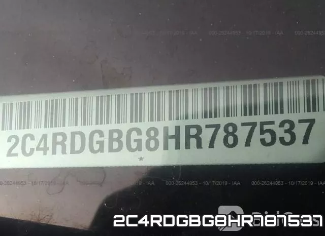 2C4RDGBG8HR787537 фото 10