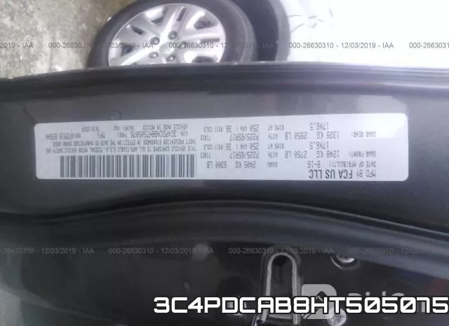 3C4PDCAB8HT505075 фото 10