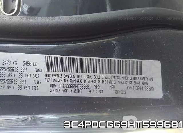 3C4PDCGG9HT599681 фото 10