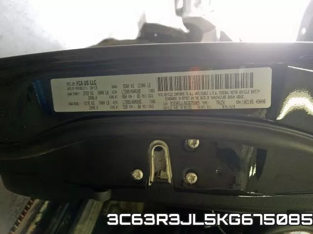 3C63R3JL5KG675085 фото 2