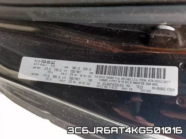 3C6JR6AT4KG501016 фото 2