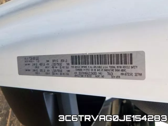 3C6TRVAG0JE154283 фото 2
