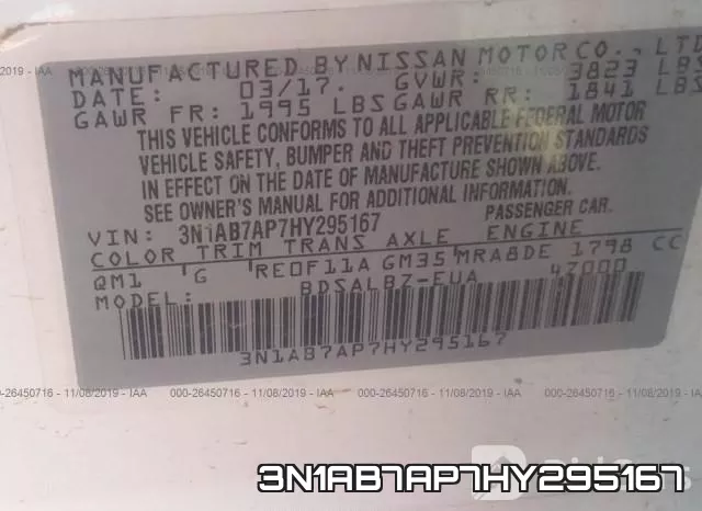 3N1AB7AP7HY295167 фото 10