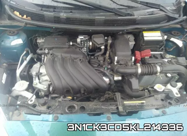 3N1CK3CD5KL214336 фото 2