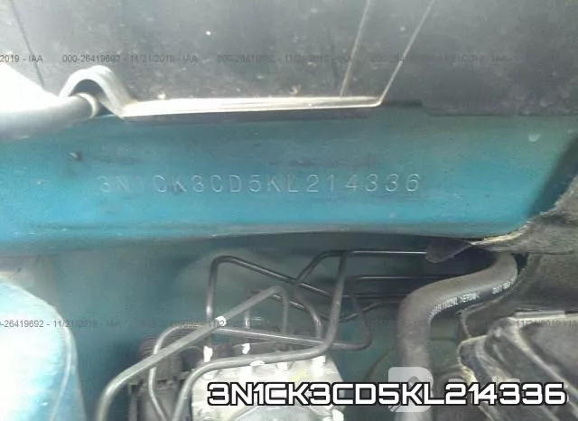 3N1CK3CD5KL214336 фото 10