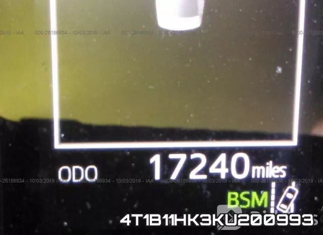 4T1B11HK3KU200993 фото 8