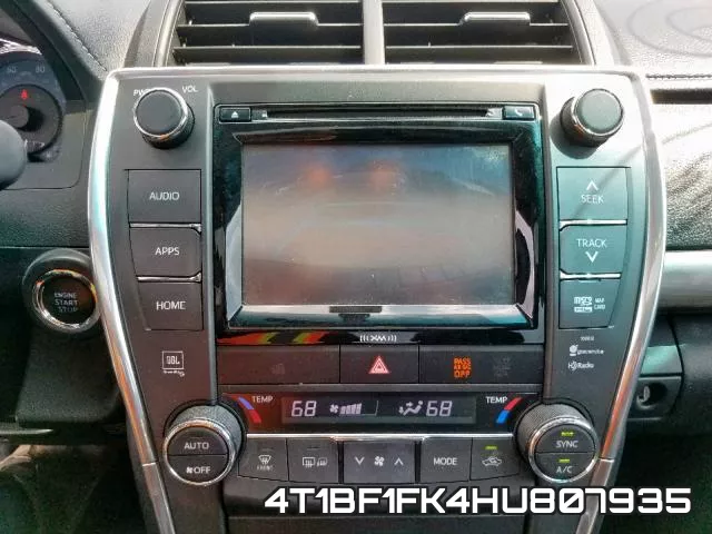 4T1BF1FK4HU807935 фото 10