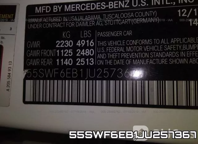 55SWF6EB1JU257367 фото 10