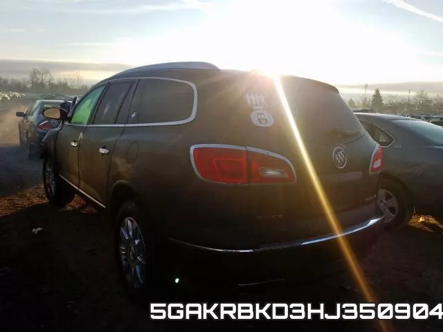 5GAKRBKD3HJ350904 фото 4
