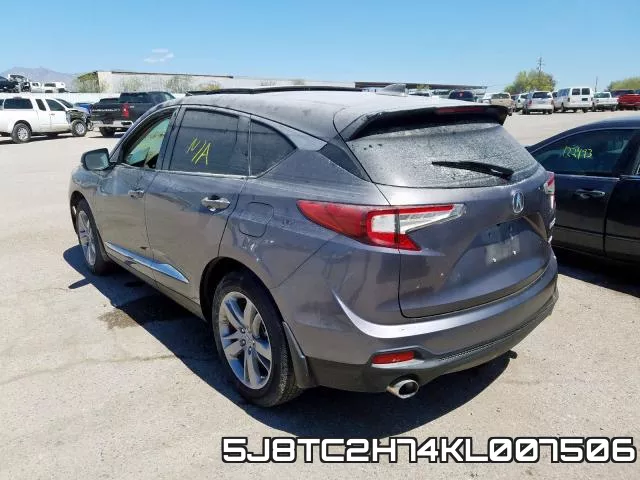 5J8TC2H74KL007506 фото 4