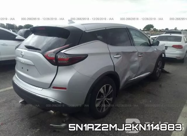 5N1AZ2MJ2KN114883 фото 5