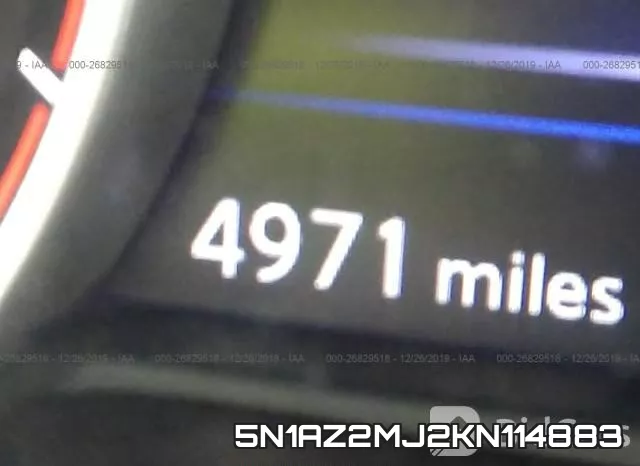 5N1AZ2MJ2KN114883 фото 8