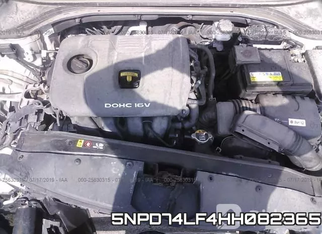 5NPD74LF4HH082365 фото 2