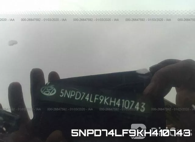 5NPD74LF9KH410743 фото 10