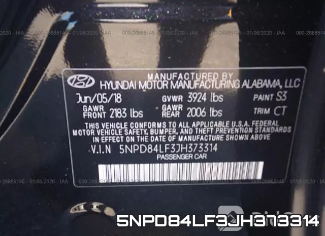 5NPD84LF3JH373314 фото 10